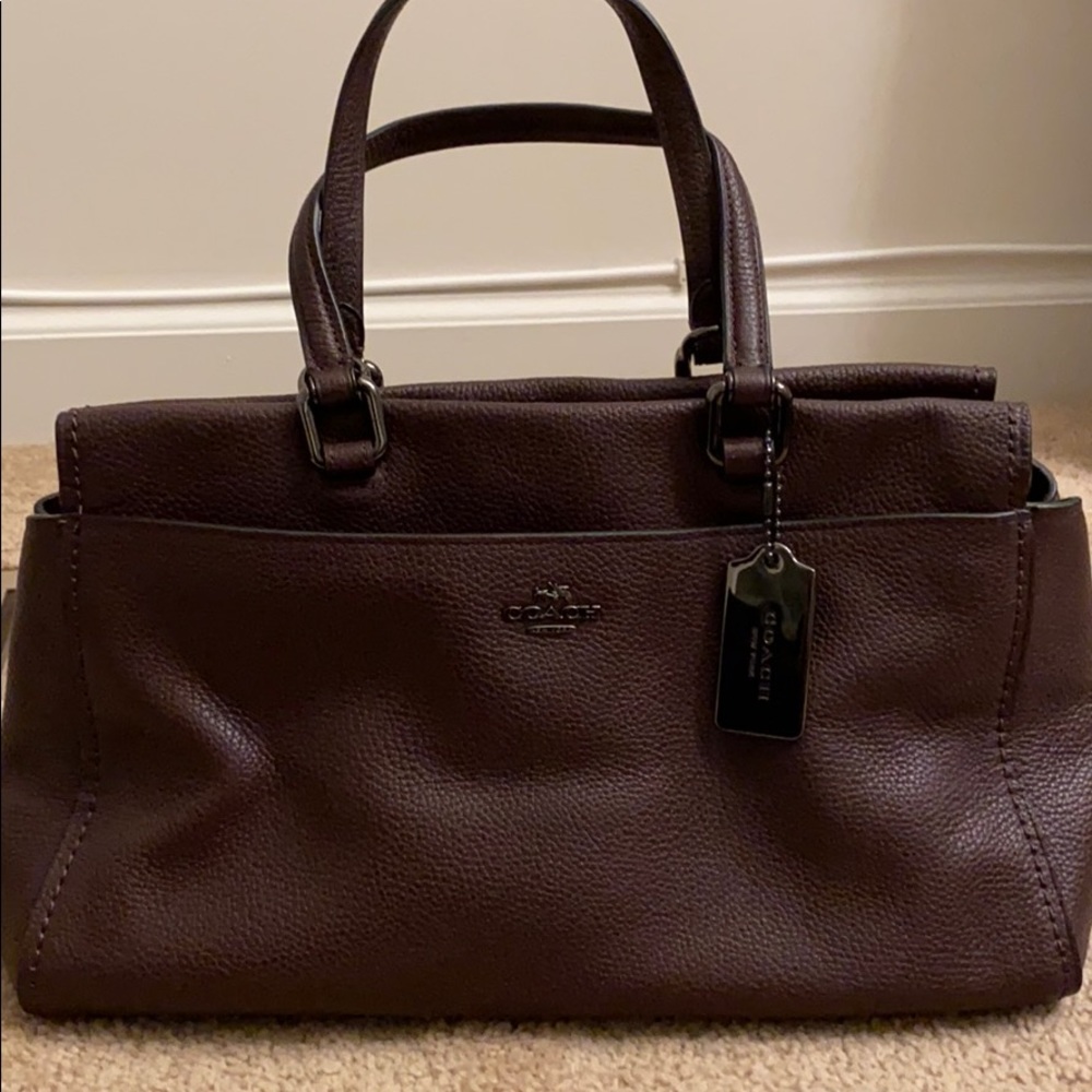 Authentic Coach Fulton Satchel Purse